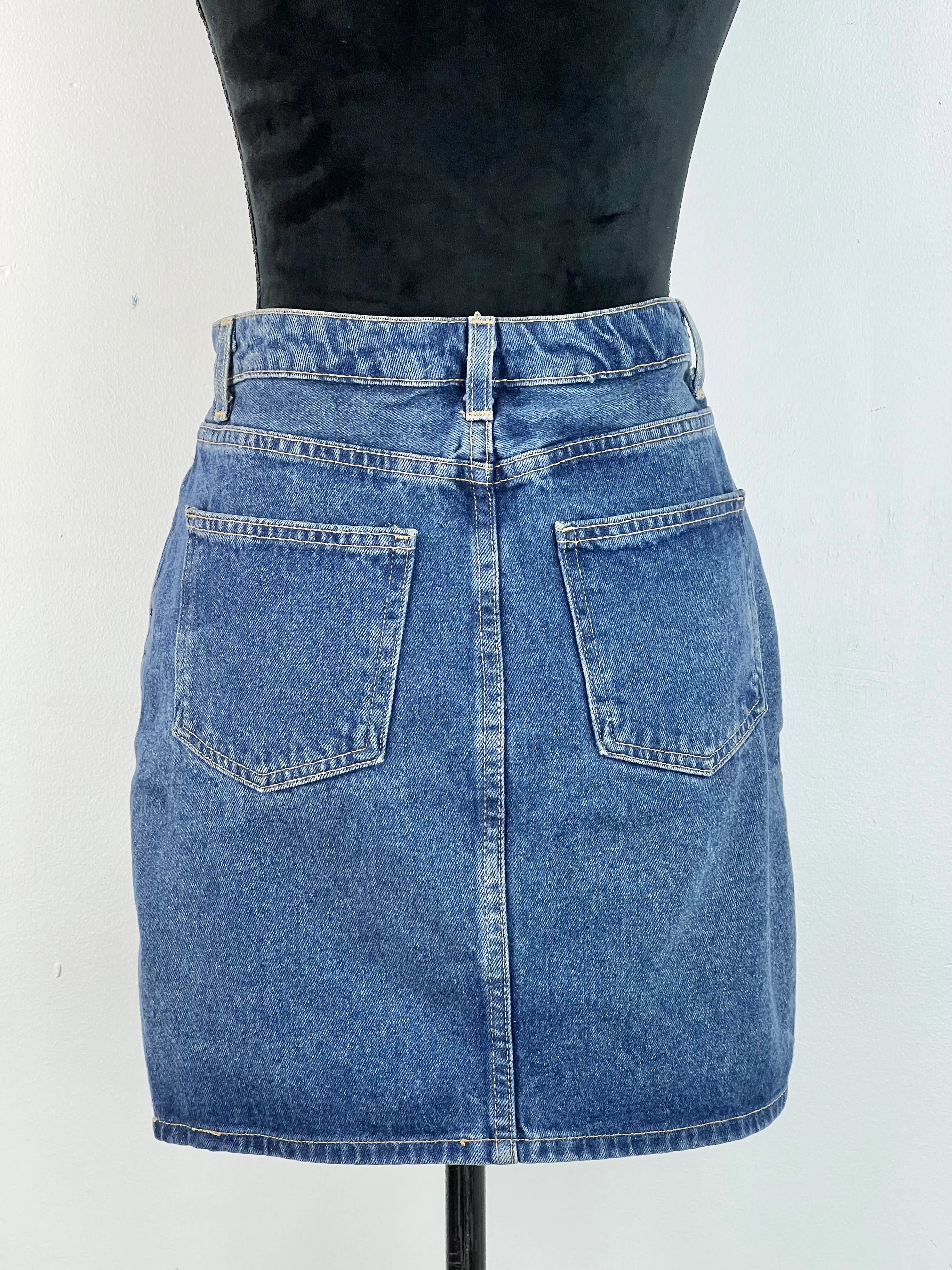 American Apparel Blue Denim Mini - AU8-10