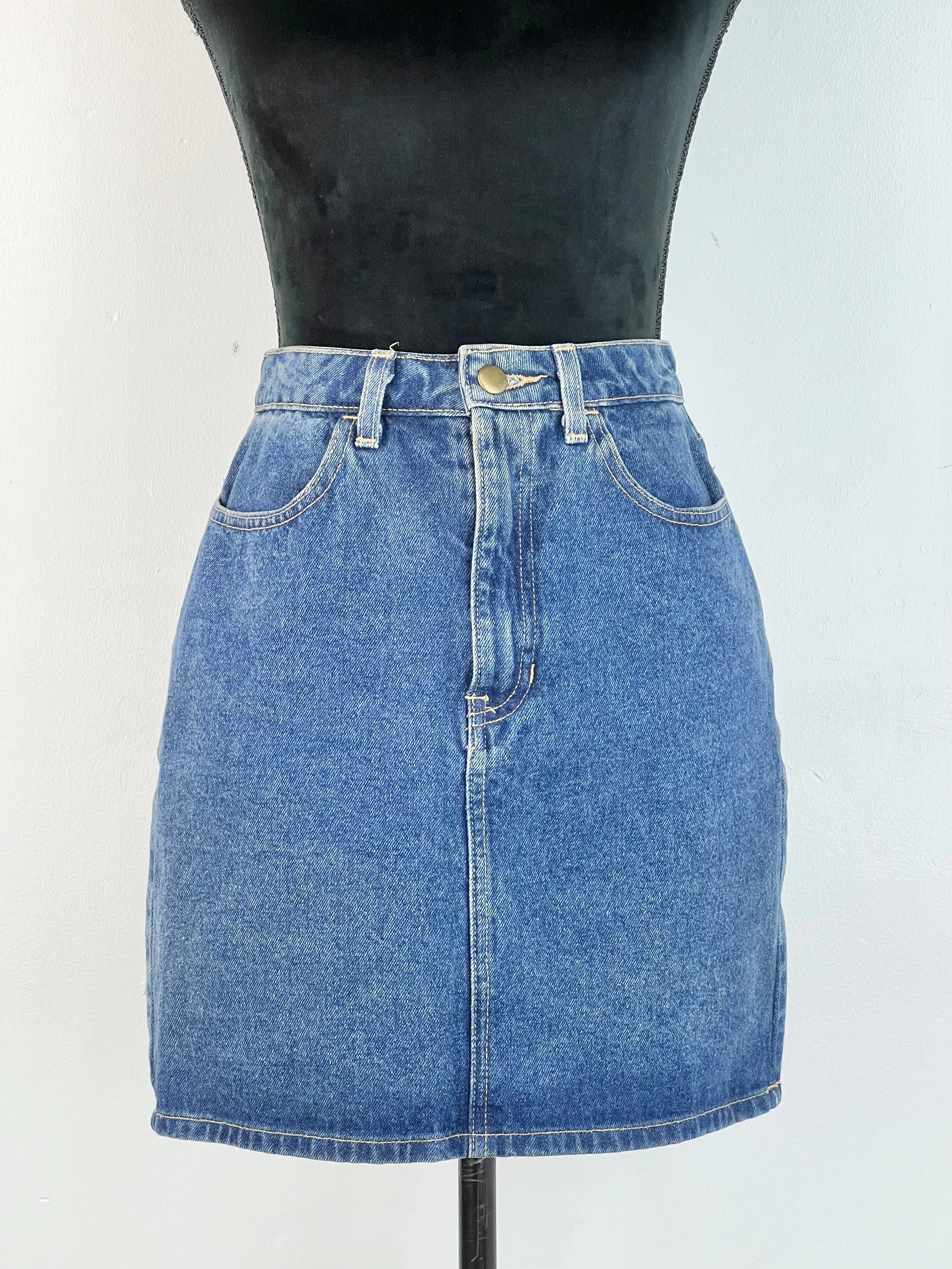 American Apparel Blue Denim Mini - AU8-10