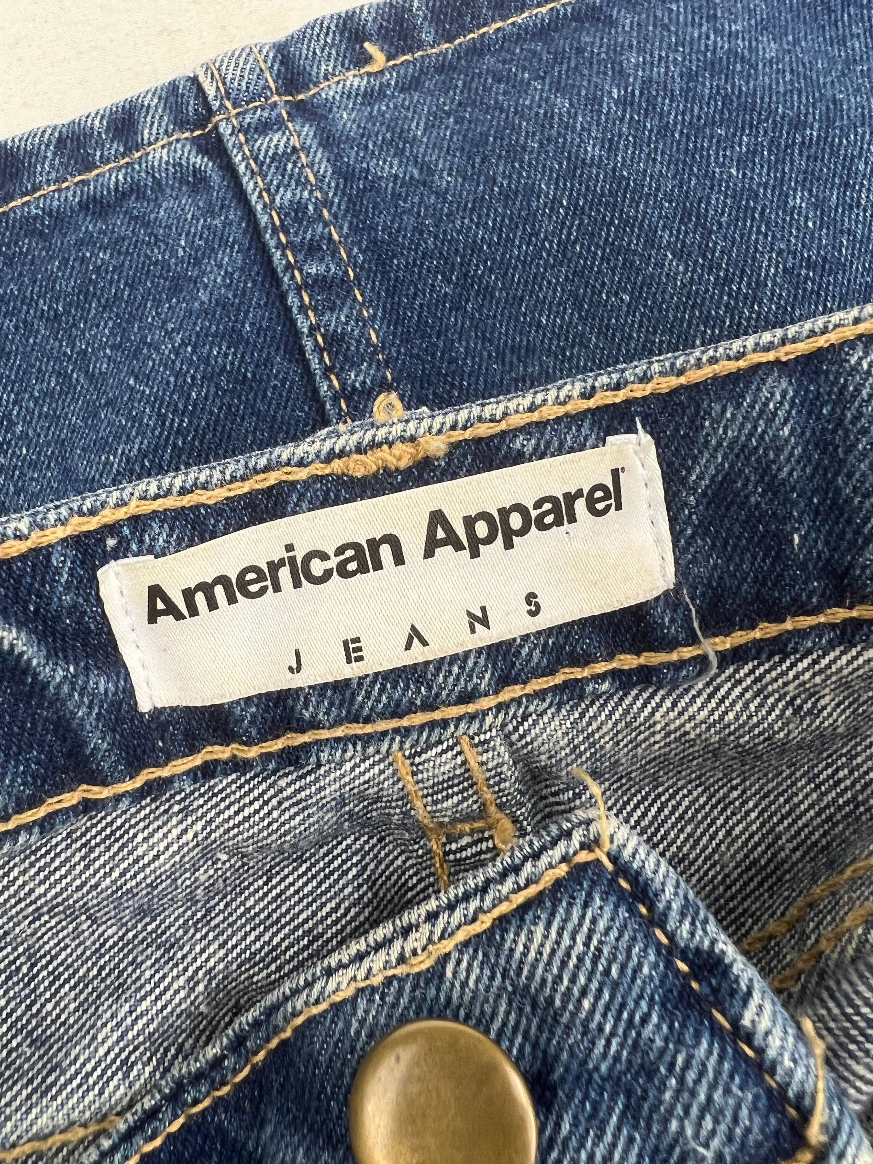 American Apparel Blue Denim Mini - AU8-10