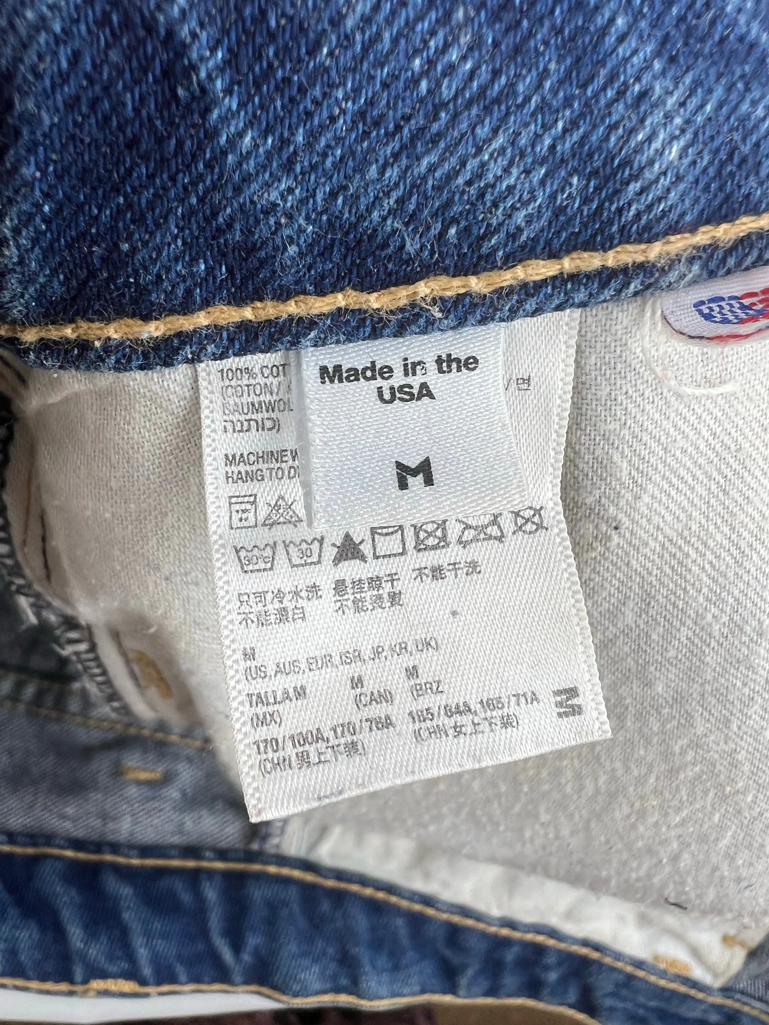 American Apparel Blue Denim Mini - AU8-10