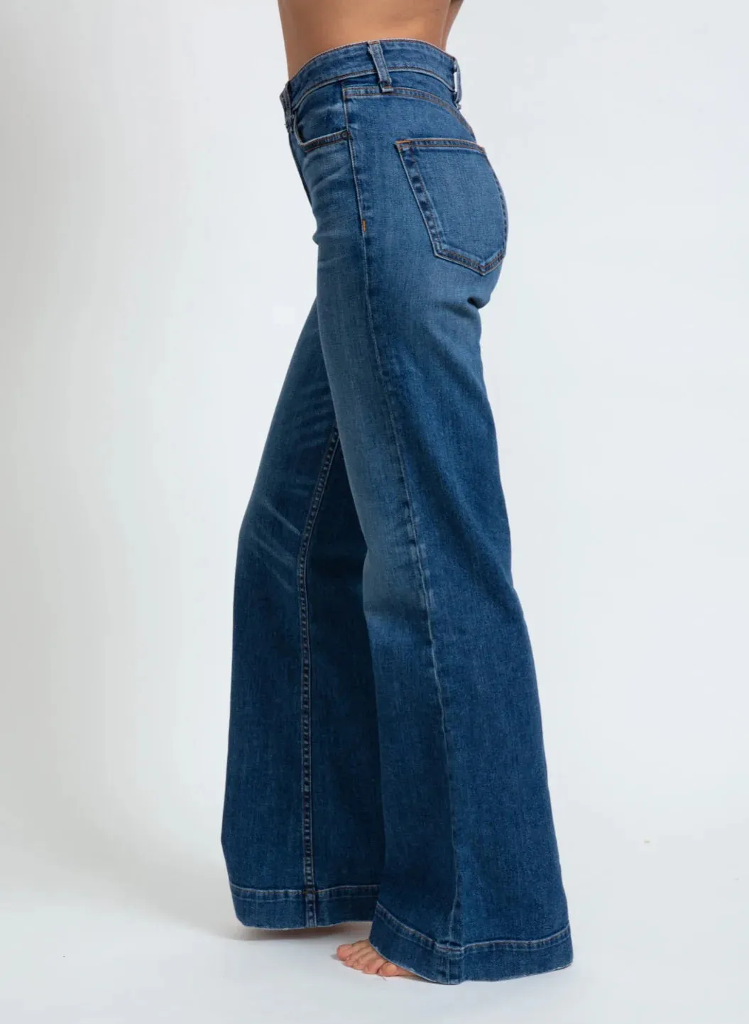 ASKK NY - Juniper Wide Leg (Auburn)
