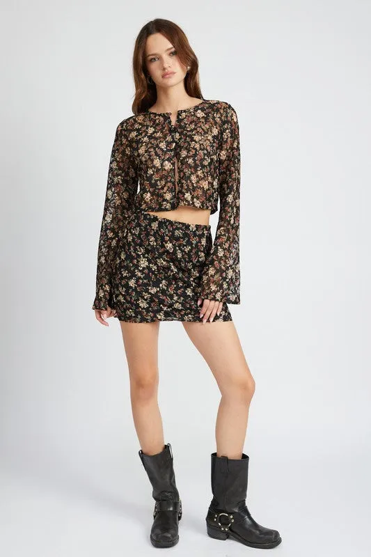 Bellish Mini Skirt