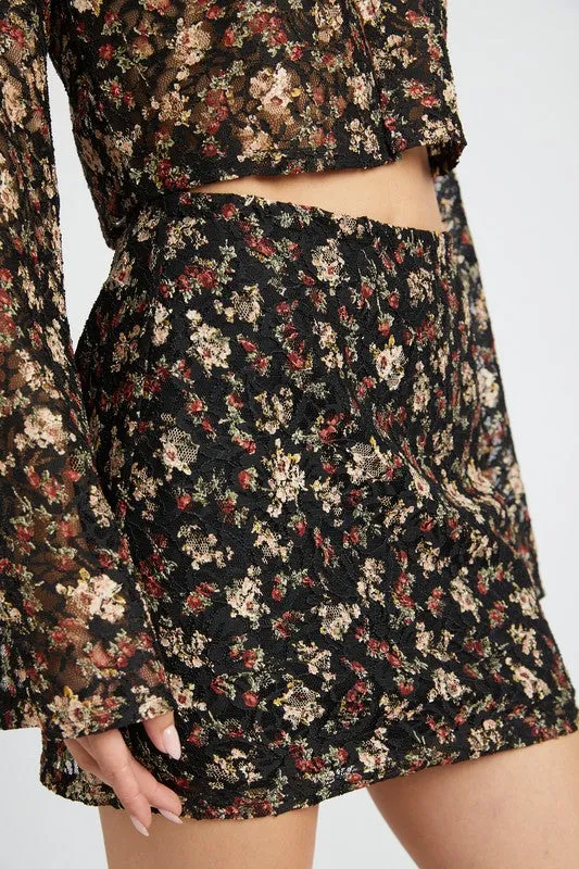 Bellish Mini Skirt