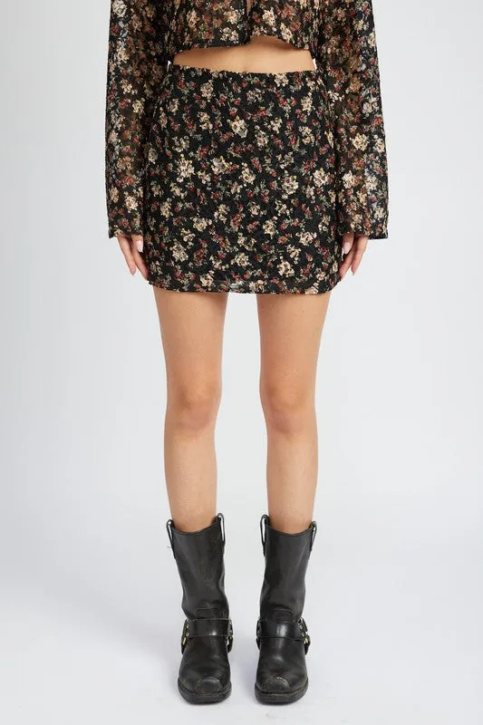 Bellish Mini Skirt