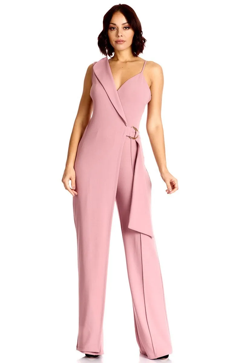 Cape Detailed Fashion Jumpsuit - Ships from The US