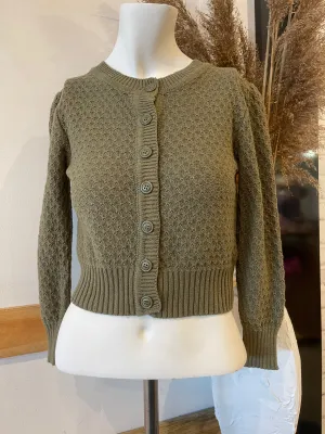 Dora Cardigan In Olive