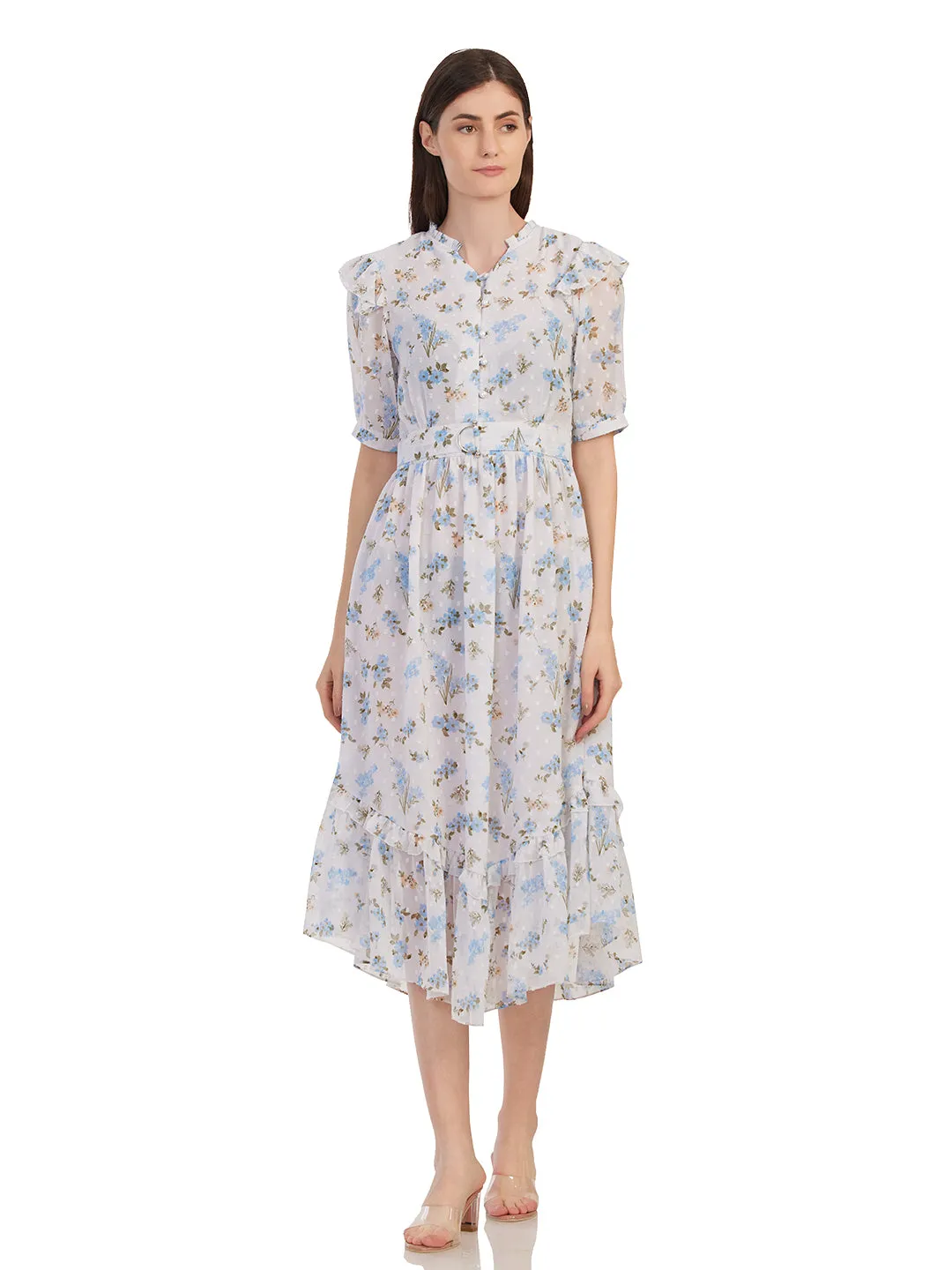 Floral Trendy Dress