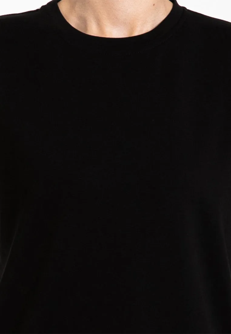 Forest Ladies Cotton Interlock Short Sleeve Round Neck T-Shirt Women Plain Tee | Baju Lengan Pendek Perempuan - 822422