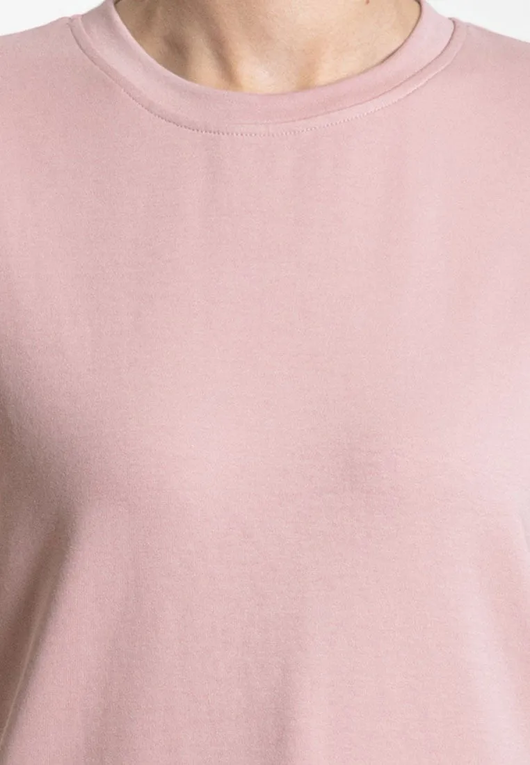 Forest Ladies Cotton Interlock Short Sleeve Round Neck T-Shirt Women Plain Tee | Baju Lengan Pendek Perempuan - 822422