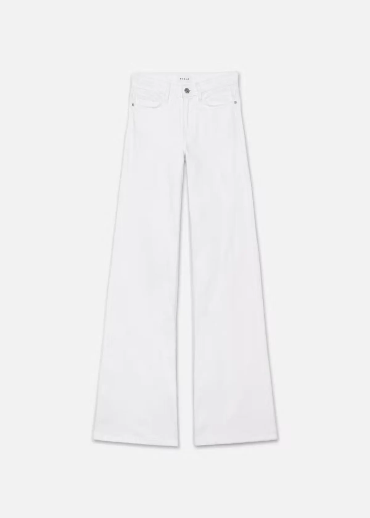 FRAME Le Slim Palazzo Jean - White