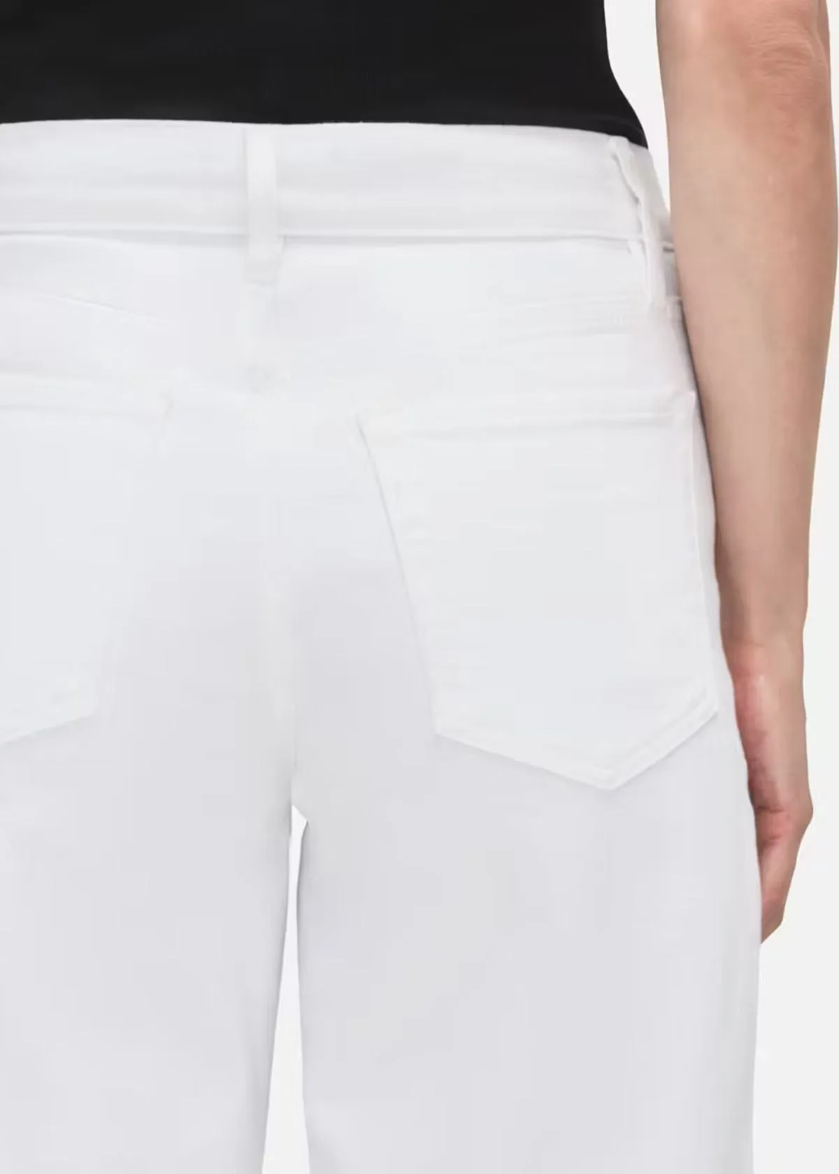 FRAME Le Slim Palazzo Jean - White