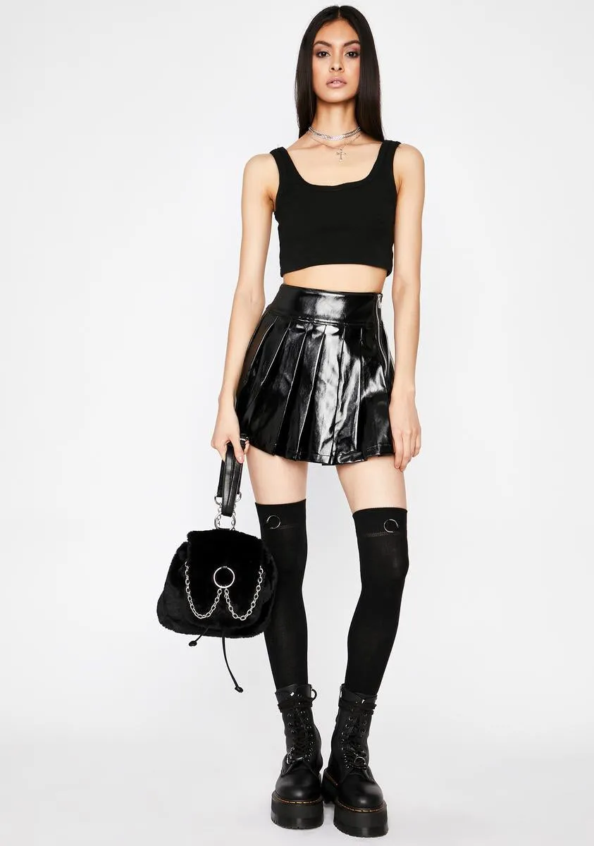 Going Rogue Pleated Skirt
