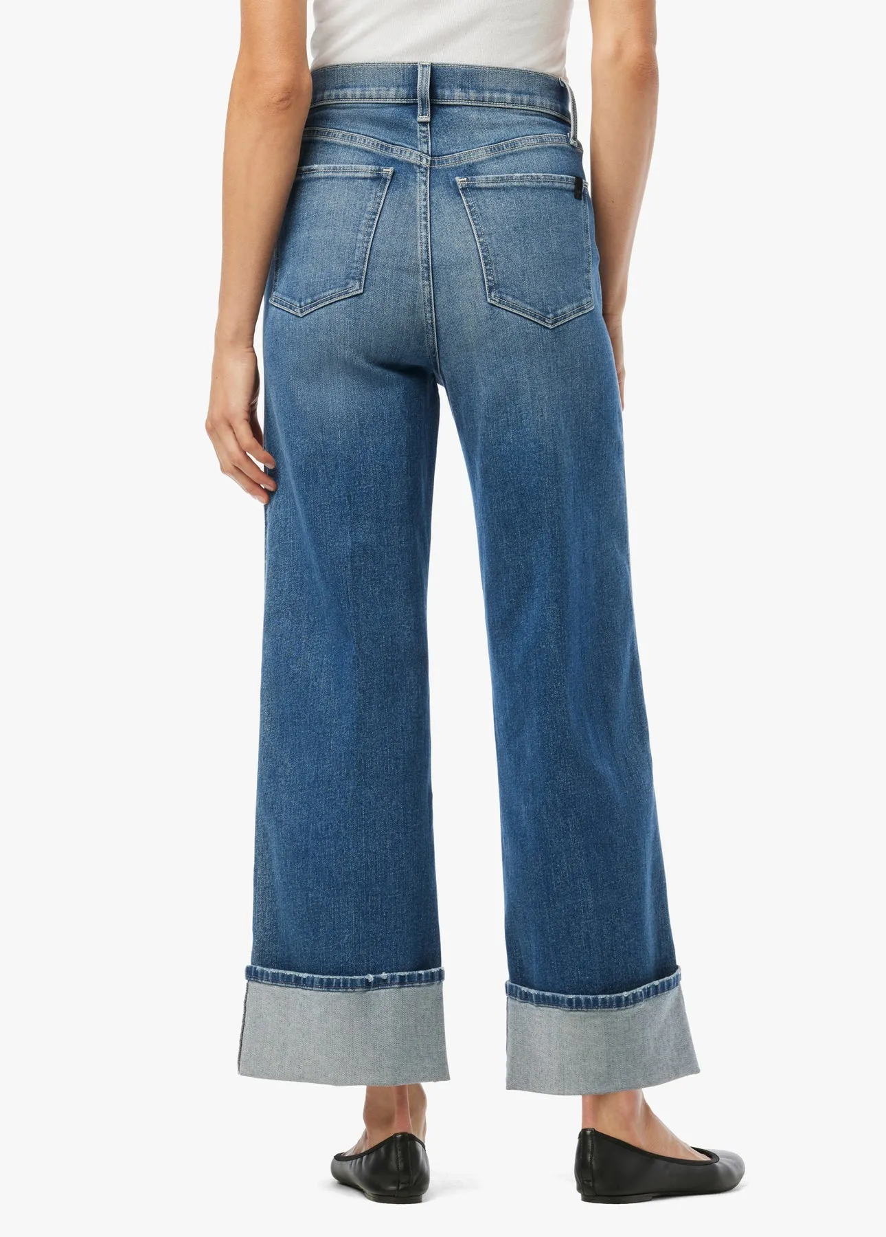 Joes Jeans The Trixie High Rise Wide Leg Trousers in First Bite