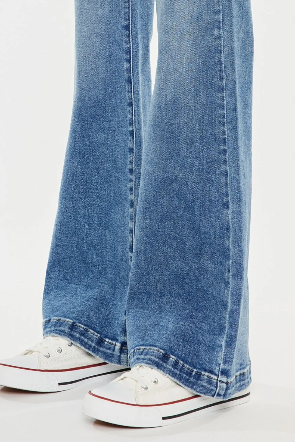 Kancan Gloria High Rise Wide Leg Jeans