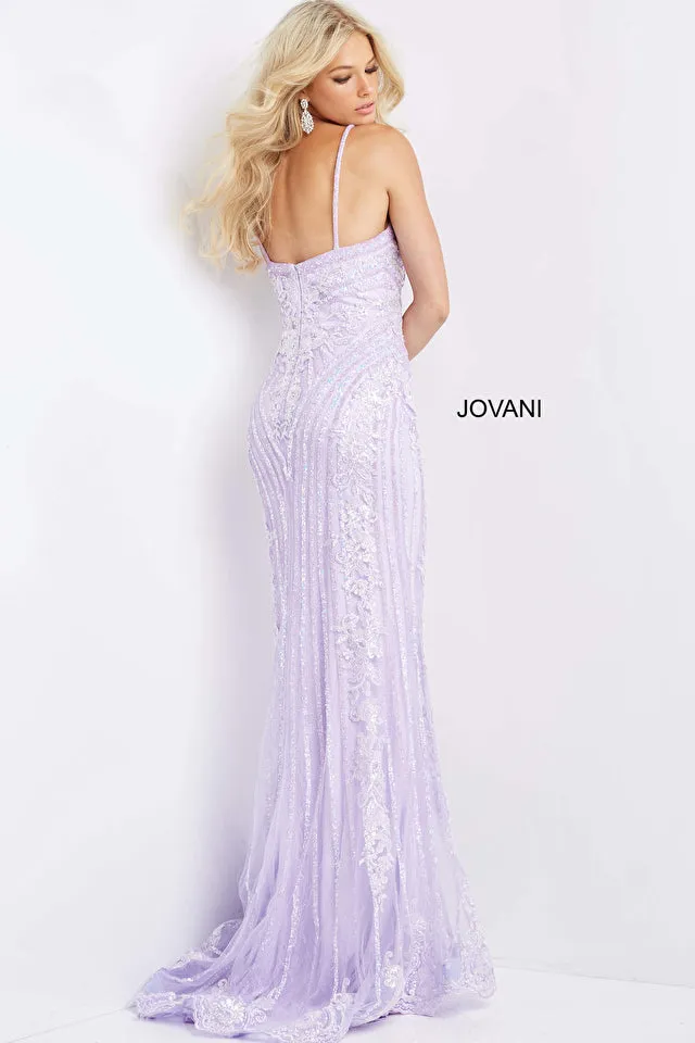 Lacie | Embellished Sheath Evening Gown | Jovani 05752
