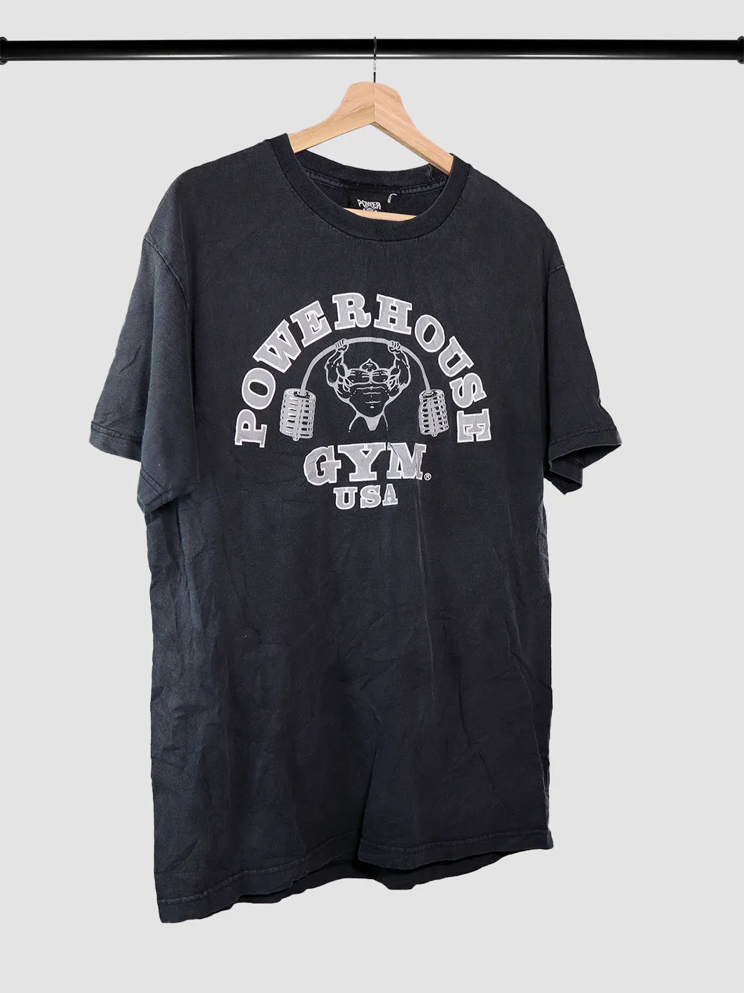 Late 1970s Powerhouse Gym USA T-Shirt (L)