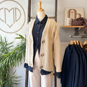 Milo and Dexter // Classic Tweed Cardigan