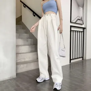 New High-Rise Loose Wide-Leg Jeans