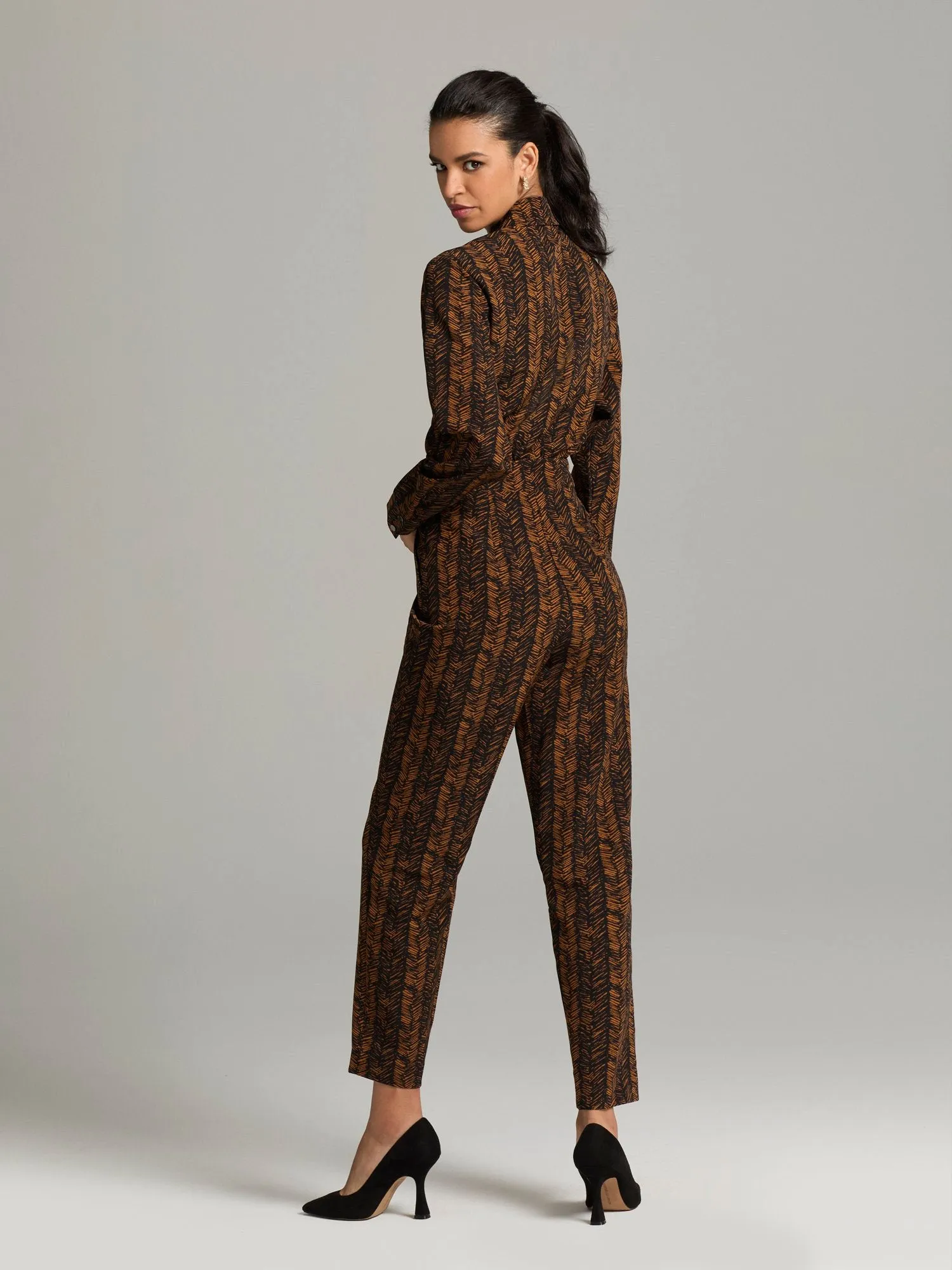 Nouria Belted Tailored Jumpsuit