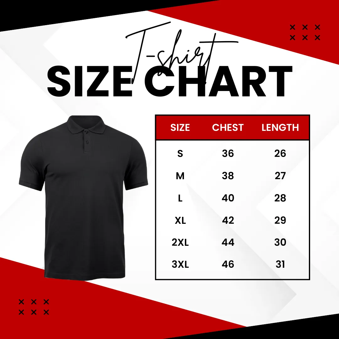 Plain Bright Grey Polo T-Shirt