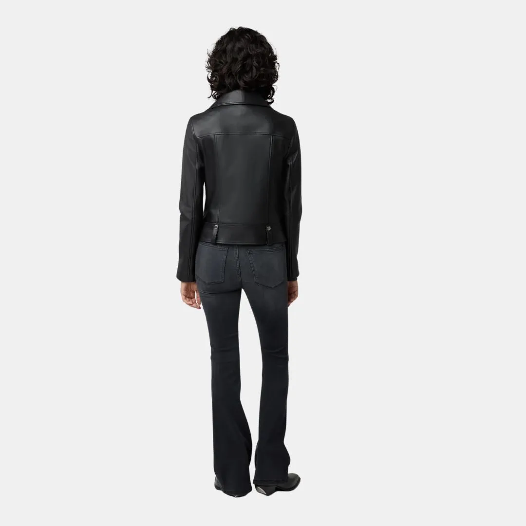 Ryder Perfecto Leather Jacket (Black)
