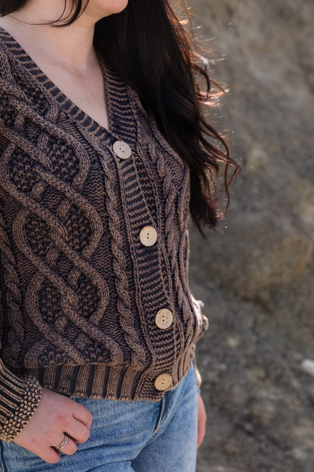 Scheyer Cable Knit Sweater