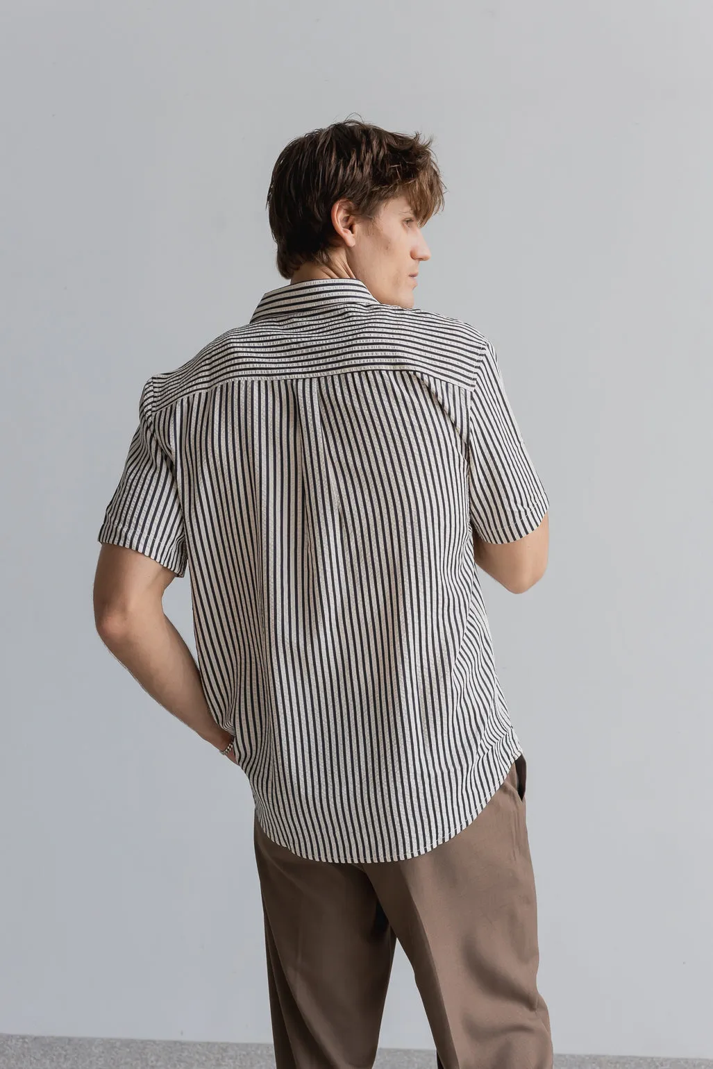 SS Shirt - Black Stripe