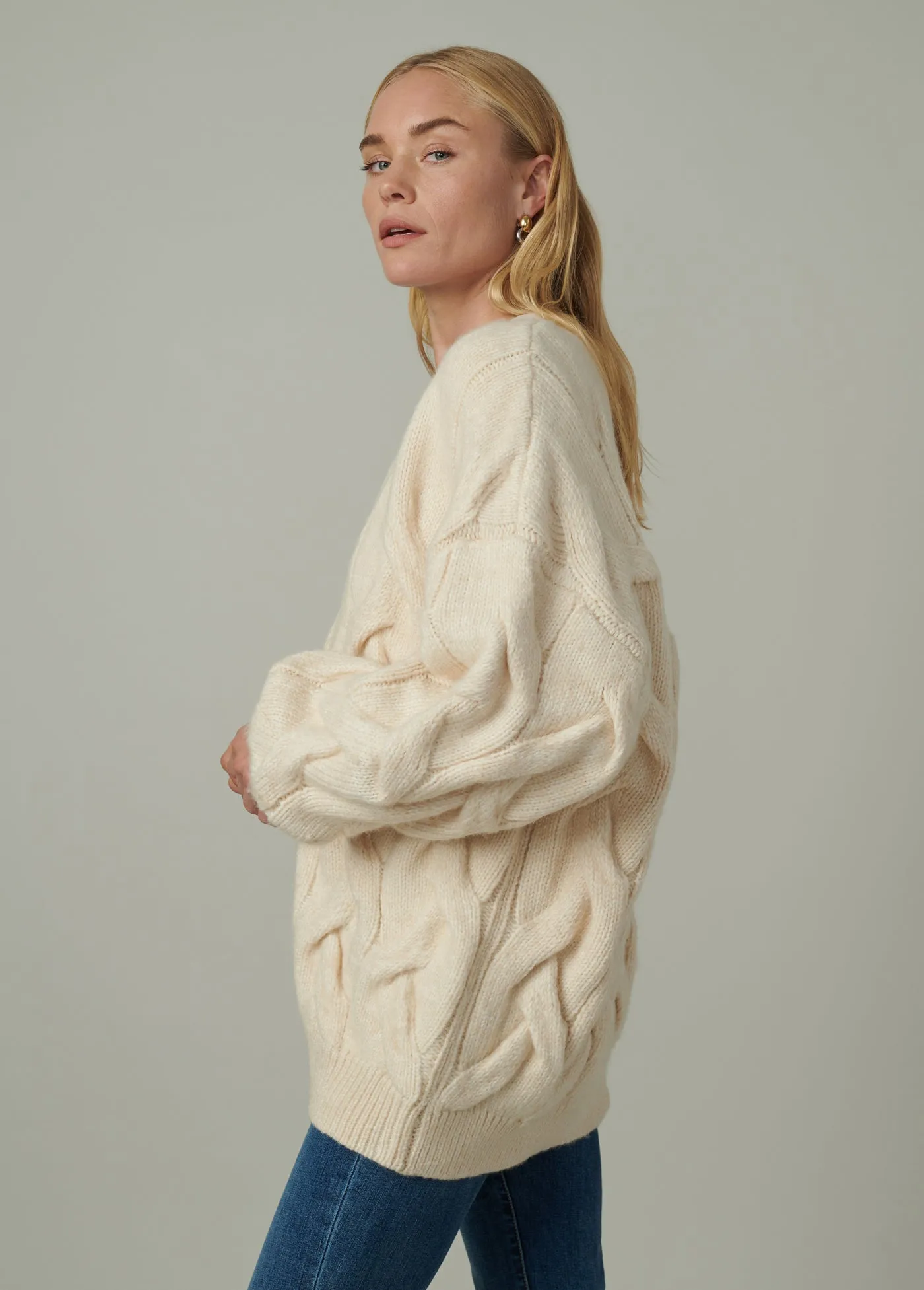 THE COLBY CABLE CARDIGAN