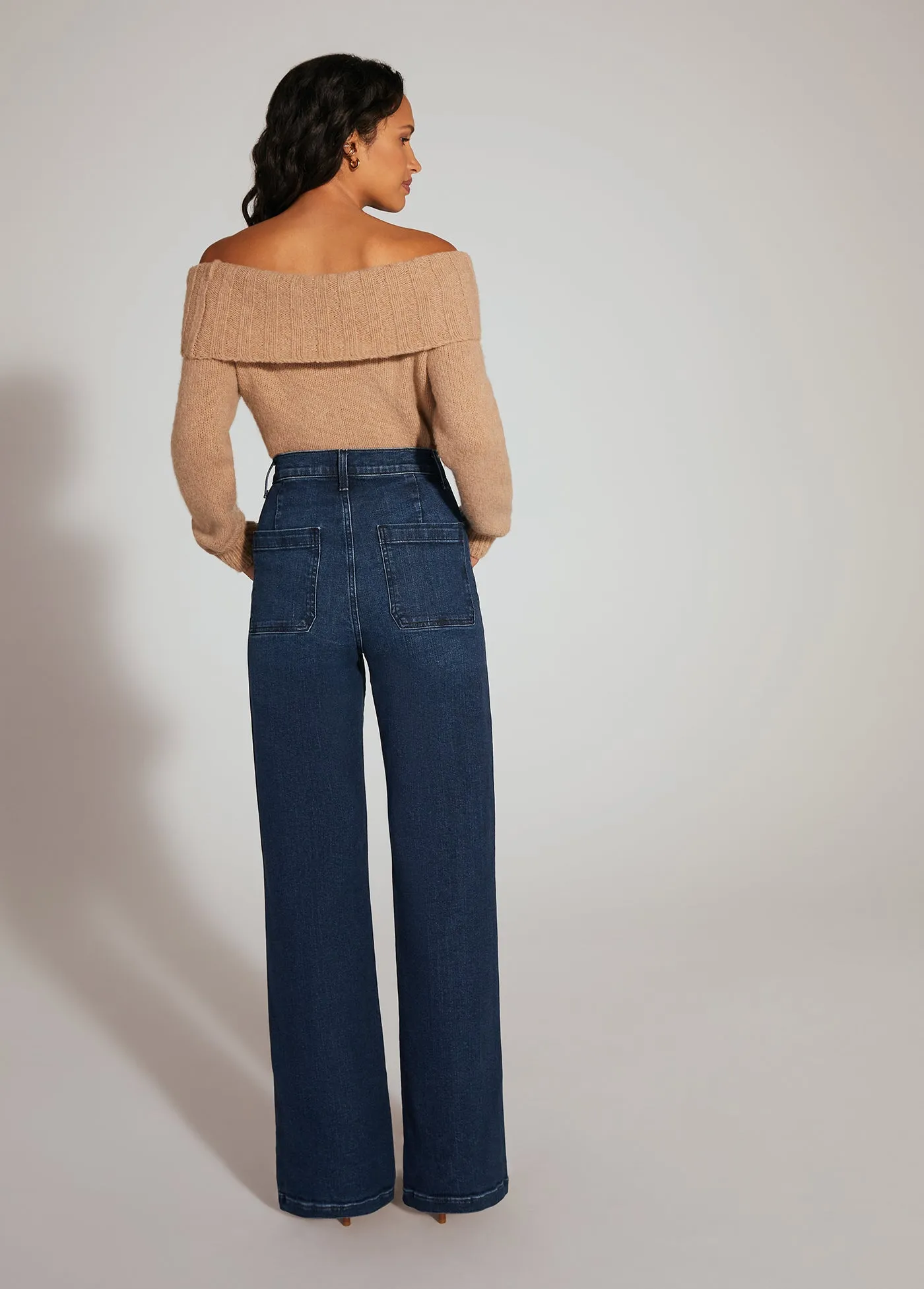 THE MISCHA SUPER HIGH RISE WIDE LEG
