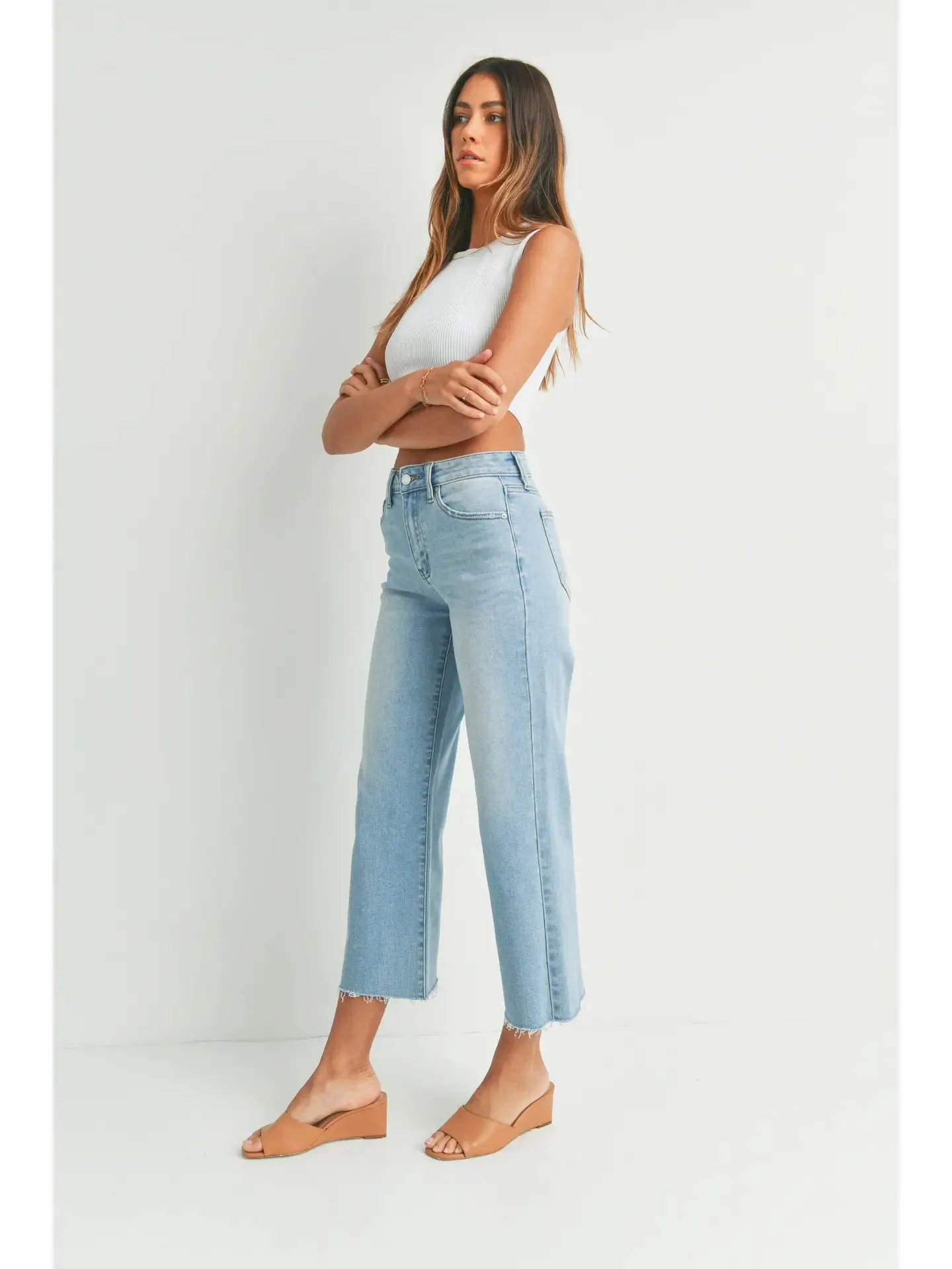 The Slim Wide Leg