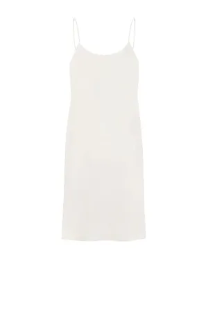 Venus Ivory Silk Short Slip Dress