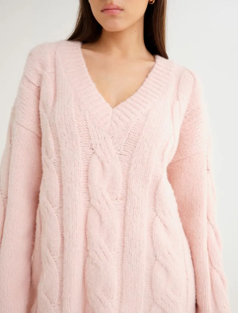 Whistler V-Neck Sweater | Petal