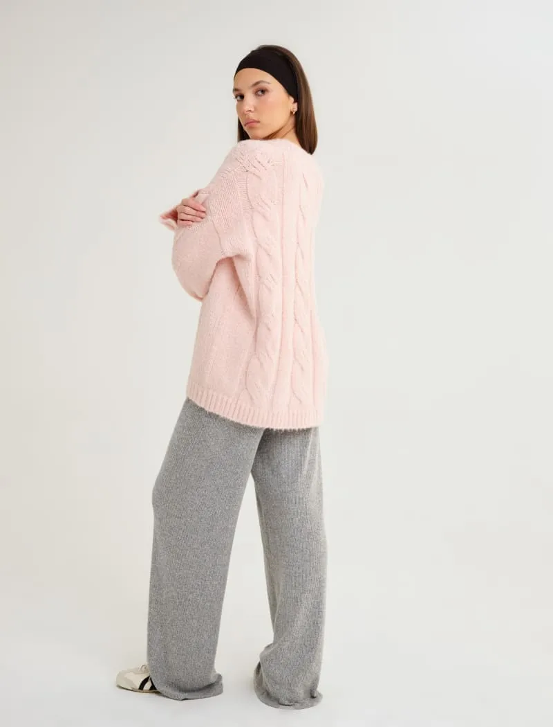Whistler V-Neck Sweater | Petal