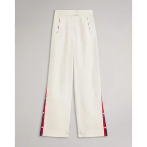 Women Wmt-Amoss-Wide Leg Trouser With Side Seam Tape - Natural